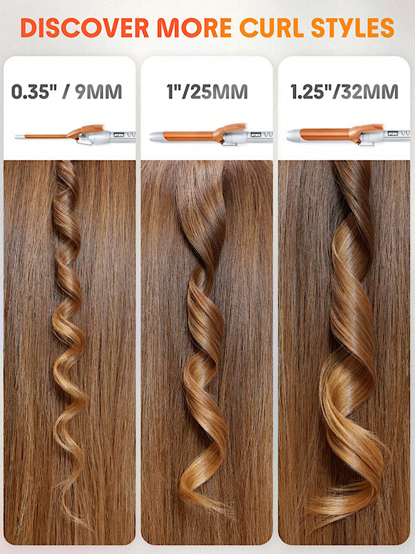 کرلی مو، فر کننده، بیگودی مو شیگلم One Touch سایز 32 و 25 میلیمتر از برند SHEGLAMHAIR